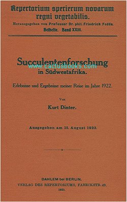 Erlebnisse und Ergebnisse meiner Reise im Jahre 1922. 1. Aufl., Dahlem b. Berlin 1923. 80 S., Repr., Brosch., 16 x 25 cm, 120 g, (2)