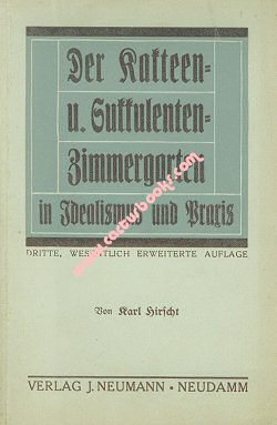 3. Aufl., Neudamm 1922. 157 S., 18 s/w. Abb., 16 Zeichn., Brosch., 14 x 20 cm, 230 g, (2) Ex libris
