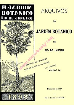1. Aufl., Rio de Janeiro 1949. 26 S., 15 s/w. Abb., Repr., Heftg., 17 x 25 cm, 180 g, (2)