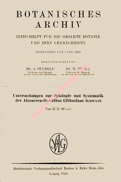 1. Aufl., Leipzig 1944. 41 S., 16 s/w. Abb., 25 Zeichn., Repr., Heftg., 15 x 23 cm, (2)